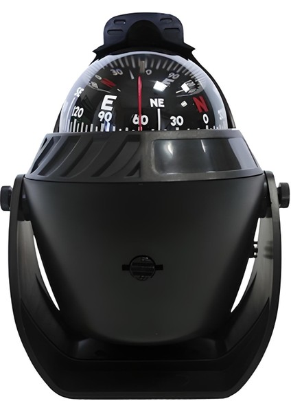 Pusula Işıklı Siyah Boy:14 cm Tekne Yat