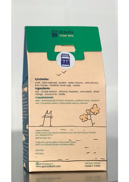 Vegan Mix 300 gr fiyatları
