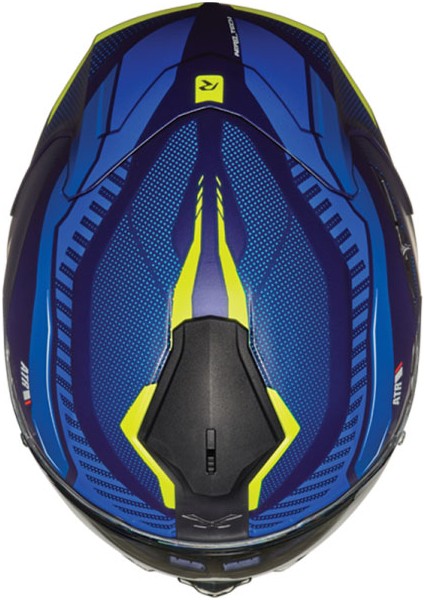 SX.100R Skıdder Mat Mavi-Neon Sarı Kask