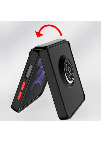 Tpu + Pc Telefon Kılıfı Samsung Galaxy Z Flip 3 5g Koyu Yeşil (Yurt Dışından) modelleri