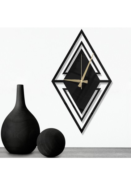 W'clock Geometrik Duvar Saati