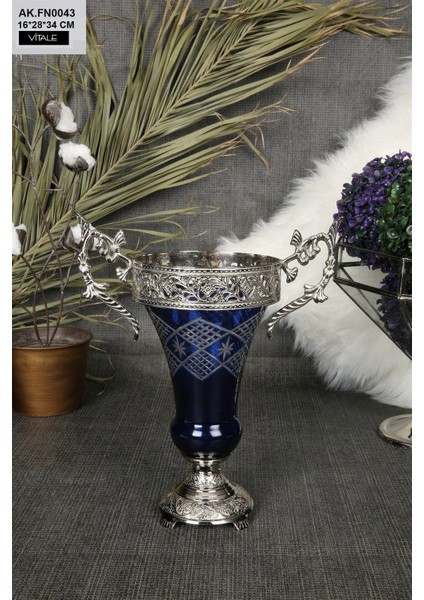 Eskitme Desenli Vazo AK.FN0043