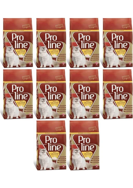 Pro Line Proline Kedi Mamasi Chicken 500 gr 10 Adet