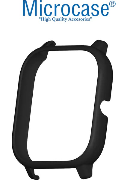 Amazfit Gts Önü Açık Plastik Kılıf - Siyah fiyatları