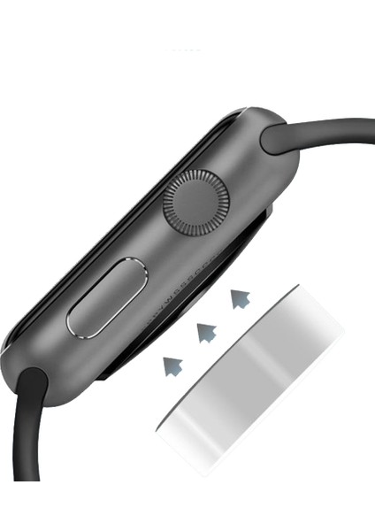 Apple Watch Uyumlu Se 40 mm Manyetik Şarj Aygıtlı USB Kablo 1 mt Beyaz