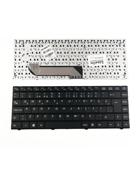 Casper CBL.3227-4L00V Siyah Türkçe Klavye