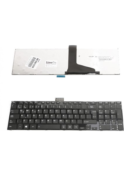 Toshiba Satellite L850-C1B Klavye Tuş Takımı Çıtalı Siyah