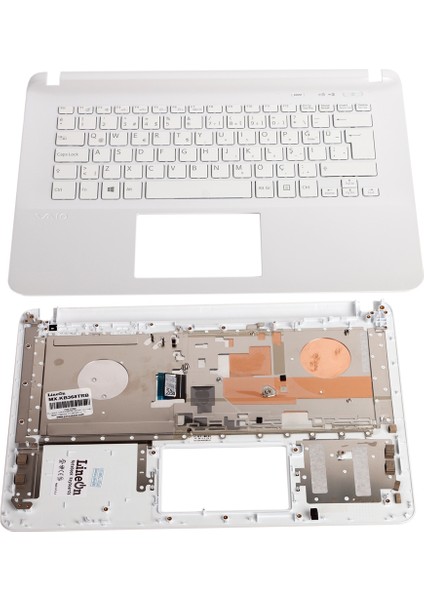 Sony Vaio SVF14E , SVF14 , SVF14E , SVF1421 , SVF1432 Beyaz Türkçe Klavye