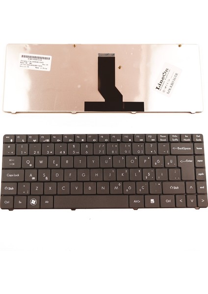 Grundıg Gnb 1460 A1 I3 Klavye Tuş Takımı Siyah Türkçe