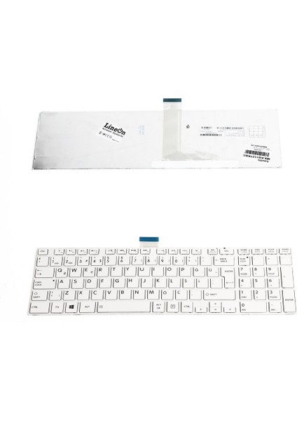 Toshiba MP-11B56TQ-5281B Klavye Tuş Takımı Beyaz