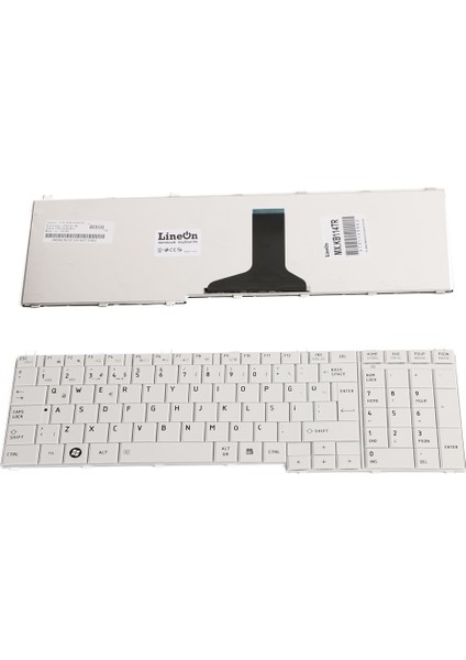Toshiba V114302CS1 Us Notebook Klavye Beyaz