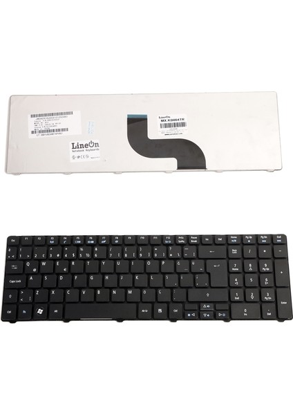 Acer Aspire 5542 Laptop Klavye Türkçe