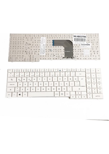 Casper Nirvana MB50IA1 Notebook Klavye Beyaz