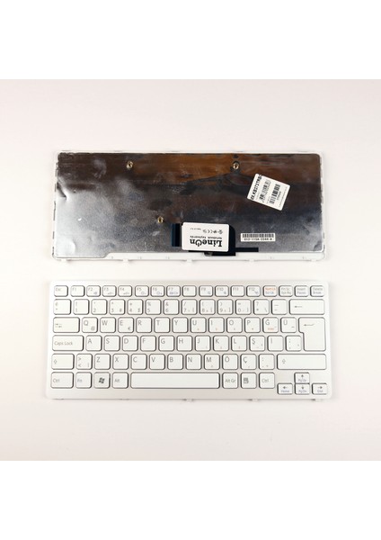 Sony Vaio 9J.N0Q82.A1D Notebook Klavye Beyaz Çerçeveli