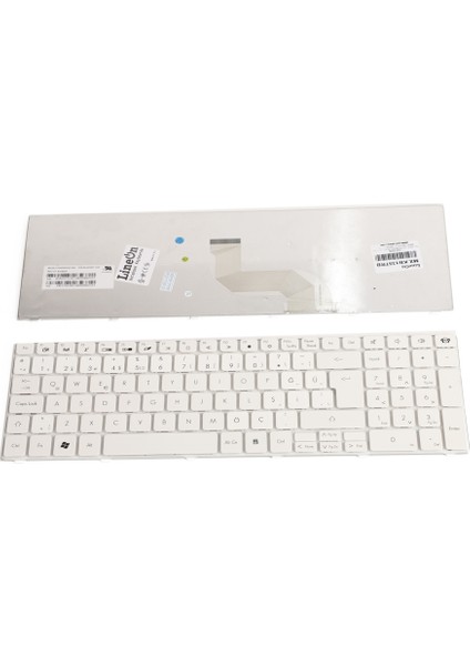 Packard Bell TM82 Klavye Beyaz
