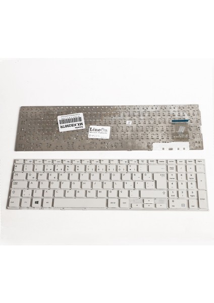 Samsung NP470R5E NP510R5E Klavye Beyaz Türkçe