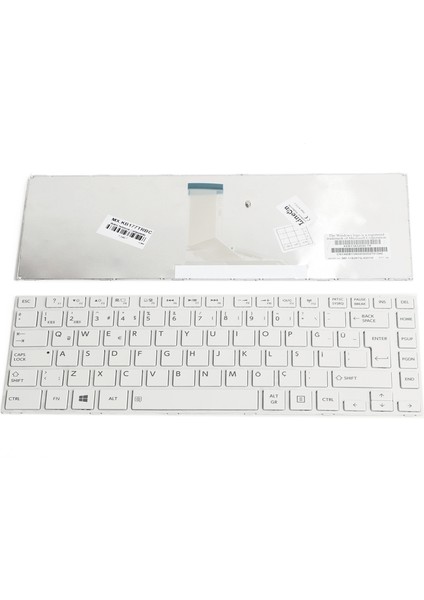 Toshiba C800 C800D L840 Klavye Beyaz Türkçe