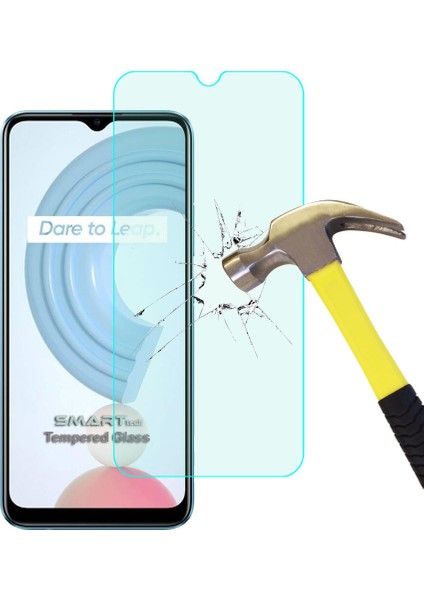 Smart Tech Realme C21 Temperli Kırılmaz Cam Ekran Koruyucu