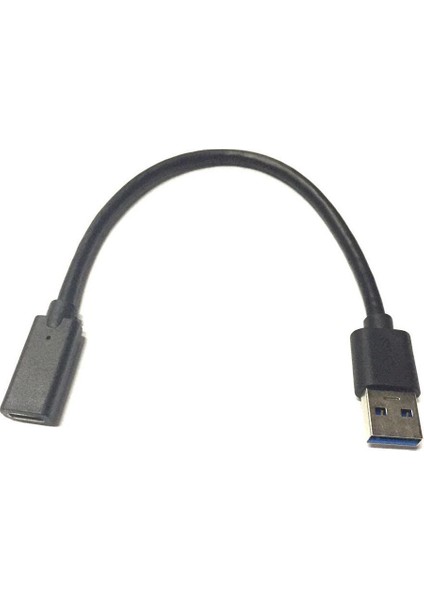 USB Tipi C Kadın USB 3.0 Erkek Adaptörü Uzatma Kablosu Dizüstü Bilgisayar (Yurt Dışından)