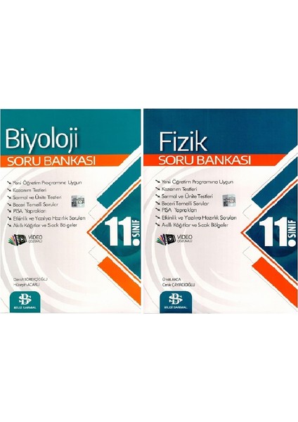 11. Sınıf Sarmal Soru Bankası Biyoloji - Fizik