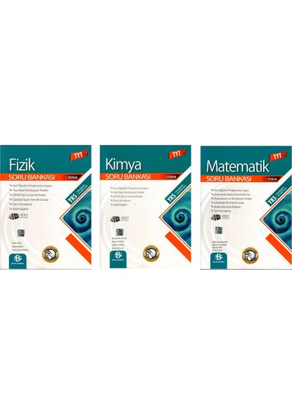 TYT Sarmal Soru Bankası Fizik - Kimya - Matematik
