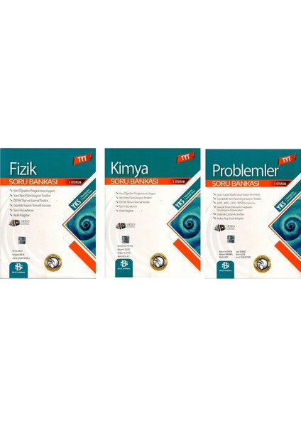 TYT Sarmal Soru Bankası Fizik - Kimya - Problemler