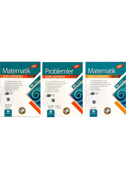 YKS TYT SarmalTYT Soru B. Matematik & TYT Problemler & Sarmal AYT Matematik Soru Bankası