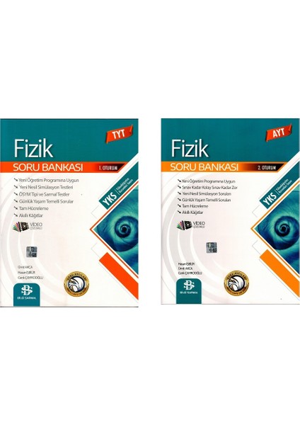 YKS TYT Sarmal Soru Bankası Fizik & Sarmal AYT Soru Bankası Fizik