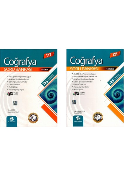 YKS TYT Sarmal Soru Bankası Coğrafya & Sarmal AYT Soru Bankası Coğrafya