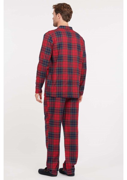 Laith Pijama Takım RE51 Red Tartan