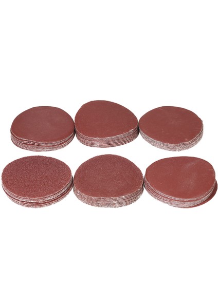 60 Adet 50MM Zımpara Diski Seti - Renkli (Yurt Dışından) indirimleri