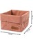 Organizer Sepet Bebek Cosmos Pembe Pamuk 15X17 cm 3