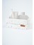 Organizer Sepet Bebek Cosmos Beyaz Pamuk 25X16 cm 1