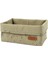 Organizer Sepet Bebek Cosmos Haki Pamuk 25X16 cm 2