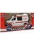 Sesli Işıklı Çek Bırak Metal Ambulans - 588B-AMBULANS 4
