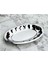 Dilimli Kayık Servis Sunum Salata Tabağı Çelik Paslanmaz 28X18 cm 2