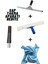 25CM Set Camsil Silme Aparatı Çekçek Metal ( Hediyeli Sap Takma Aparatı ) 1