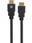 HP001SBBLK5EU 5m HDMI Kablo 4K 3D Destekli High Speed Altın Uçlu 2