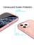 iPhone 12 Pro Max Için Işıltılı Tpu Telefon Kılıfı - Pembe (Yurt Dışından) 2