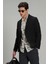 Ester Spor Erkek Blazer Ceket Slim Fit Siyah 2