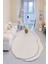 Dijital Baskılı Kaymaz Taban Yıkanabilir Lazer Kesim Siyah Çerçeveli Beyaz Salon HALI-YOLLUK-D7067 2