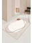 Dijital Baskılı Kaymaz Taban Yıkanabilir Vizon Geçişli Modern Çizgili Krem Salon HALI-YOLLUK-D7072 1