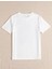 VBS Vibes Kadın Beyaz Oversize Woswos Baskılı T-Shirt