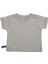 Organik Kısa Kollu Tshirt,grey Melange 1