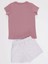 Tüllü Lily Kız Çocuk T-shirt Şort Takım 4
