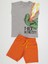 T-Rex Alev Erkek Çocuk T-Shirt Şort Takım 3