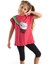 Yıldızlı Kedi Kız Çocuk T-shirt Siyah Tayt Takım 1