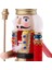 30 cm Ahşap El Sanatları Fındıkkıran Asker Şekli Kukla Noel Hediyesi Dekorasyon (Yurt Dışından) 5