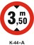 3.50M Den Fazla Taşıt Giremez Trafik LEVHASI-K-44A 1