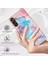 Galaxy A13 5g Için Mermer Tasarım Imd Iml Galvanik Yumuşak Tpu Telefon Kılıfı - Pembe Mavi (Yurt Dışından) 2